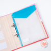 Sobre c/Abrojo FW p/Carpeta A4 Vertical Celeste