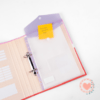 Sobre c/Abrojo FW p/Carpeta A4 Vertical Lila
