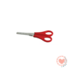 Tijera Escolar Colores Neon 13cm C/ Regla Roja BRW