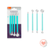 Kit de Estecas Redondas Boleadores para Manualidades x4 BRW