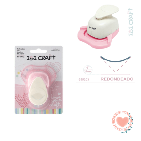 Perforadora Artistica Ibi Craft Esquinero 1" Redondeado Cod.655203