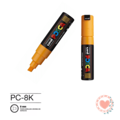 uni POSCA Marcador PC-8K Amarillo Vivo