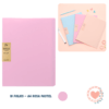 Carpeta FW A4 c/10 Folios Pastel Rosa