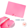 Carpeta FW A4 Clasificadora 9.Divisiones Fuelle Pastel Rosa