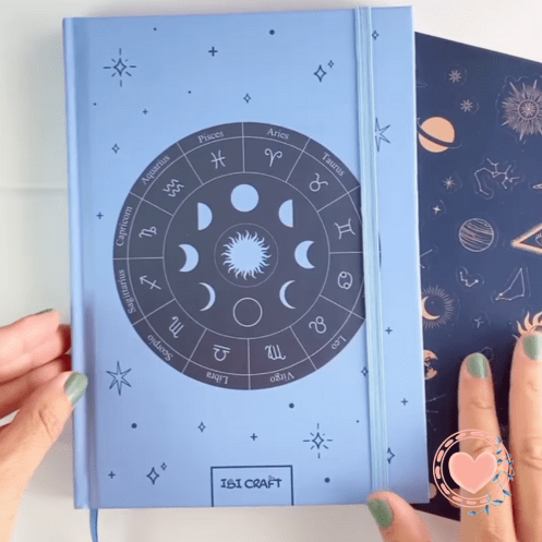 Cuaderno Astrology Tapa Dura 96hjs + Stickers Cod.115305