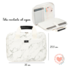 Maletín FW Marmol Blanco