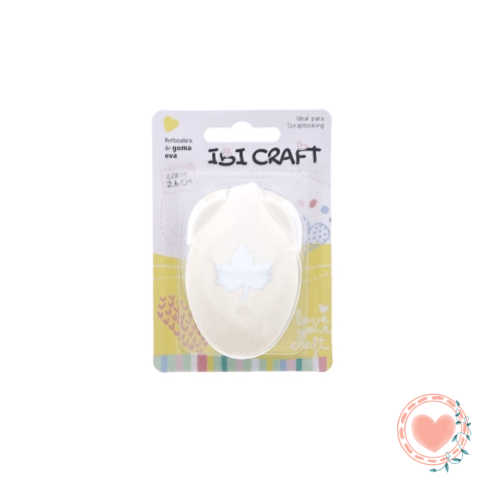 Perforadora Artistica para Goma Eva IbiCraft 26mm 1" Hoja Arce cod.655405