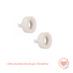 Cinta Adhesiva Invisible Motex 18mmx30mts