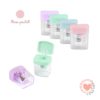 Sacapuntas Plástico C/Deposito Colores Pastel BRW Rosa