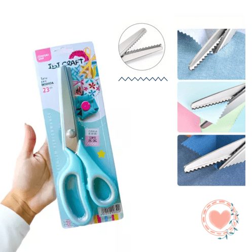 Tijera Zig Zag para Telas Ibi Craft 23cm
