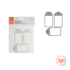 Troquel 4,25" Tags x3 Formas Sunlit IbiCraft cod.658232