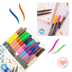 Marcador Ibi Craft Brush Marker Punta Pincel Blíster x24 Colores