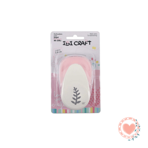 Perforadora Artistica Ibi Craft 38mm 1.5" Helecho Cod.655425