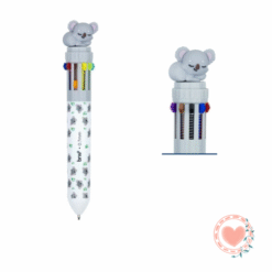 Bolígrafo de 10 Colores 0.7mm BRW Diseño Animales Koala