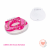 Cuaderno Libreta 80H Rayadas Diseño Donas/Tutti Frutti Fucsia BRW