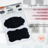 Block Notas/Etiquetas Adhesivas Negras Blister con x6 Brw