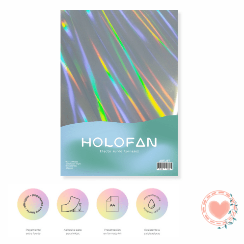 Holofan Efecto Mundo Tornasol ART-JET