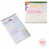 Notas Adhesivas Múltiples para cuaderno de disco Diseño Corazón Brw