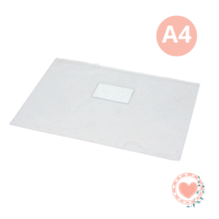 Sobre Plastico c/Cierre Zip A4 IbiCraft Cod.076820