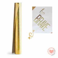 Foil Art Termotransferible Glitter Oro