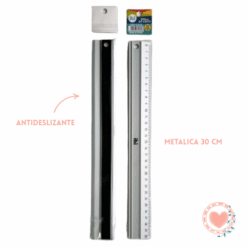 Regla De Seguridad Antideslizante Para Corte 30 Cm