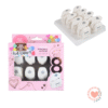 Perforadora Artistica 10 mm 3/8" SET x 8 Diseños Cod.655170