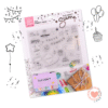 Stamp Set Party (Sellos + Almohadilla + Base) IbiCraft