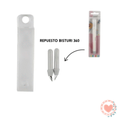 Repuesto Cuchillas Bisturi 360 X 2