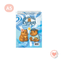 Block de Hojas Lisas A5 BP Capybara Argentino