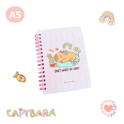 Cuaderno A5 T/D Rayado BP Punto Cero Be Cappy