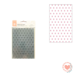 Plantilla 3¨ 2D Texturado Estrellas Sunlit Ibi Craft