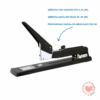 Abrochadora de Mesa 240 Hojas Brazo Largo cod.020018
