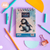 Eco Block de Hojas Lisas A6 Punto Cero Pinguino