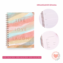 Cuaderno Planificador Semanal Flower