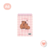 Block de Hojas Lisas A6 BP Amor & Capybara