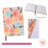 Cuaderno Flower Tapa Flexible 80 hjs. rayadas