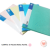 Carpeta Ibi Craft A4 c/10 Folios Rosa Pastel