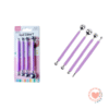 Kit de Estecas Redondas Bolillo para Manualidades x4 Ibi Craft