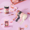 Cinta Washi tapes impresas pack x4 - VINTAGE