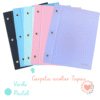 Carpeta Escolar N*3 Tapas Tweeny Forrada Polipropileno Pastel Verde
