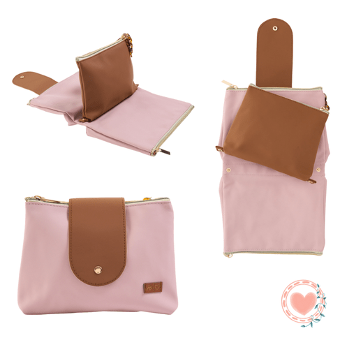 Organizador FW Cartuchera Tira Minimal Rosa