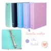 Carpeta Escolar 3×40 N*3 Tweeny Forrada Polipropileno Pastel Lila