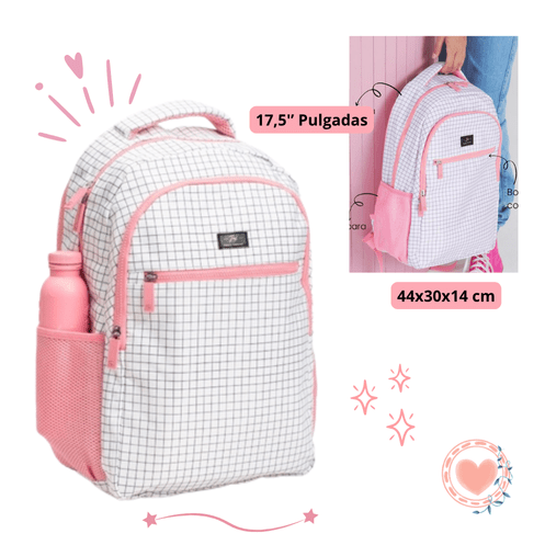Mochila FW Queen 17,5″ Cuadrille cod. 999693
