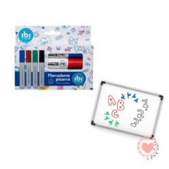 Marcadores para Pizarra x 4 Ibi Craft