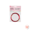 Alambre de Aluminio Metalizado 1mmx5mts Rojo