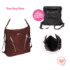 Tote Bag Nina Fw Rojo Vino Cod. 202221