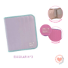Carpeta FW Escolar 3x40 con Cierre Twist Lila cod.202261