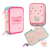 Cartuchera Fresh Rosa FW Tres Pisos Cod. 202156