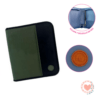 Carpeta FW Escolar 3x40 con Cierre Urban Verde c/Negro cod.202262