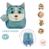 Mochila FW Animalitos 12" Perro celeste Cod.202166